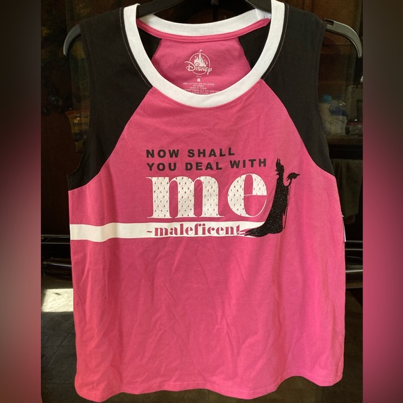 Disney Parks Athletic Tank Top, Maleficent - “Now Shall You Deal With Me” - Picture 3 of 9